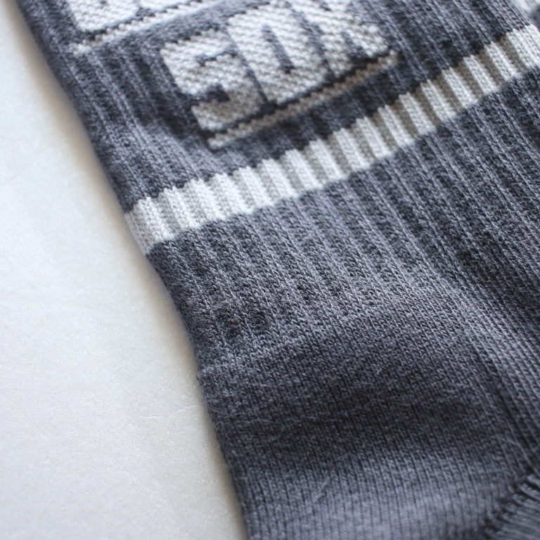 TOKYO SOX/"TOKYO SOX LOGO"SOX/Chacoal x grey