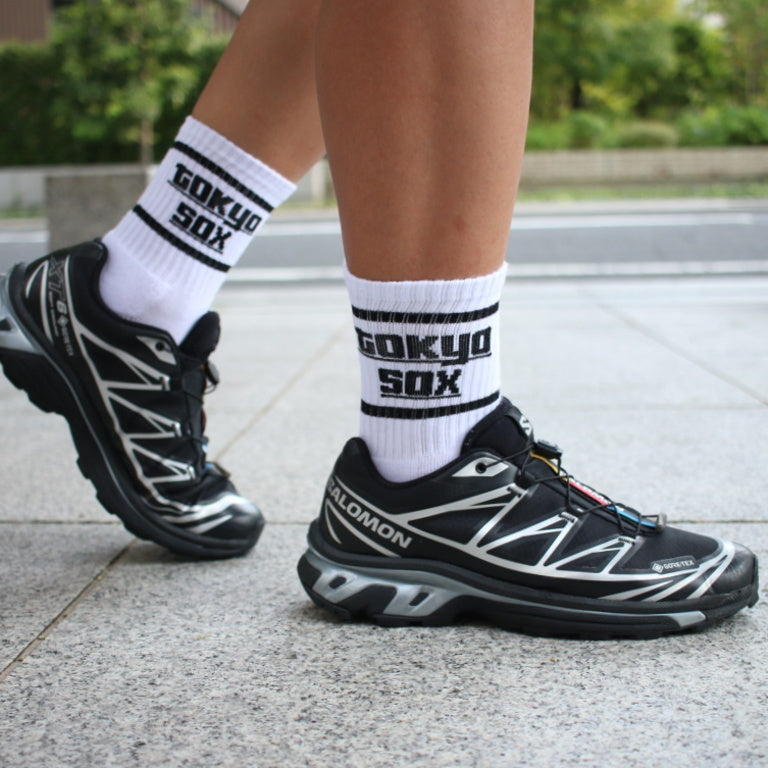 TOKYO SOX/"TOKYO SOX LOGO"SOX/WHTxBLK
