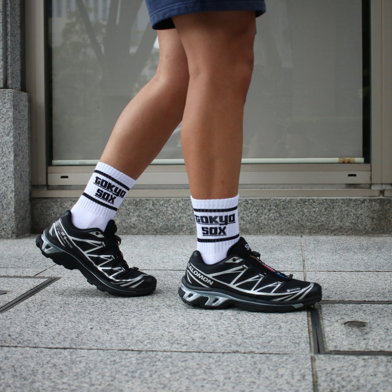 TOKYO SOX/"TOKYO SOX LOGO"SOX/WHTxBLK