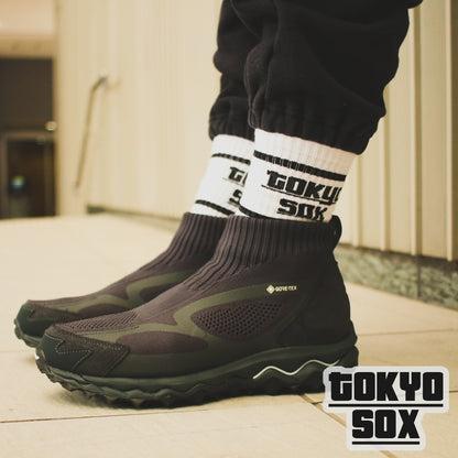 TOKYO SOX/"TOKYO SOX LOGO"SOX/WHTxBLK