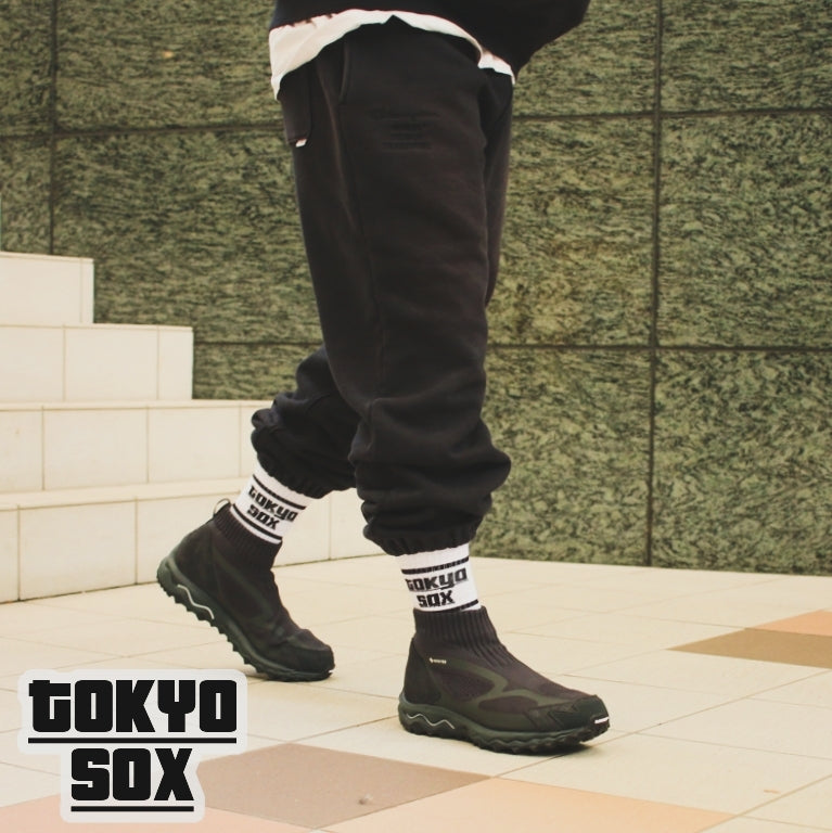 TOKYO SOX/"TOKYO SOX LOGO"SOX/WHTxBLK